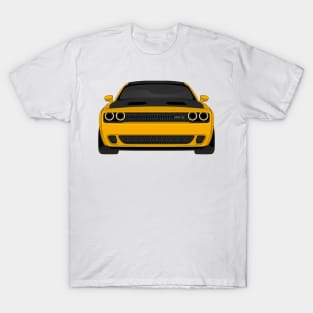 DODGE HELLCAT FRONT GOLD T-Shirt